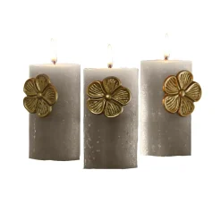 Kerzen|Kerzenhalter^LOBERON Deko-Pin 3er Set Olevir