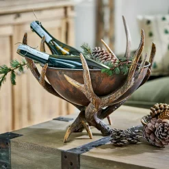 Schalen|Schalen & Dosen^LOBERON Deko-Schale Morlaix antikbraun