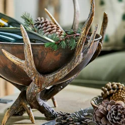 Schalen|Schalen & Dosen^LOBERON Deko-Schale Morlaix antikbraun