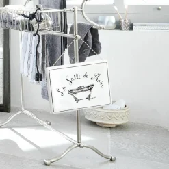 Boards & Schilder|Dekoschilder & Dekoboards^LOBERON Deko-Schild La salle de bain