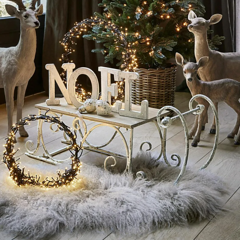 Weihnachtliche Deko-Objekte^LOBERON Dekoschlitten Gifur