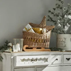 Weihnachtliche Deko-Objekte^LOBERON Deko-Schlitten Quileta