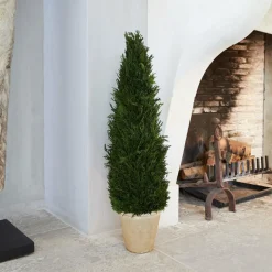 Gartendekoration^LOBERON Deko-Topfpflanze Arras