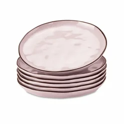 Geschirr|Geschirr^LOBERON Dessertteller 6er Set Biarré rosa