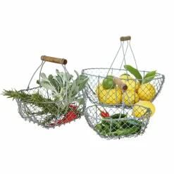 Gartenhelfer^LOBERON Drahtkorb 3er Set Baker