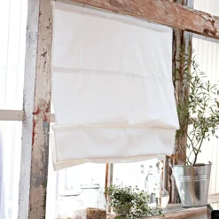 Raffrollos|Gardinen & Vorhänge^LOBERON Faltrollo Fides weiß