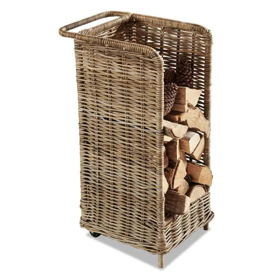 Körbe & Kisten|Kaminzubehör^LOBERON Feuerholzkorb Xabier