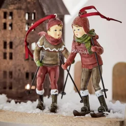 Christbaumschmuck^LOBERON Figur 2er Set Gulbin