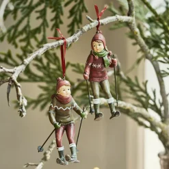 Christbaumschmuck^LOBERON Figur 2er Set Gulbin