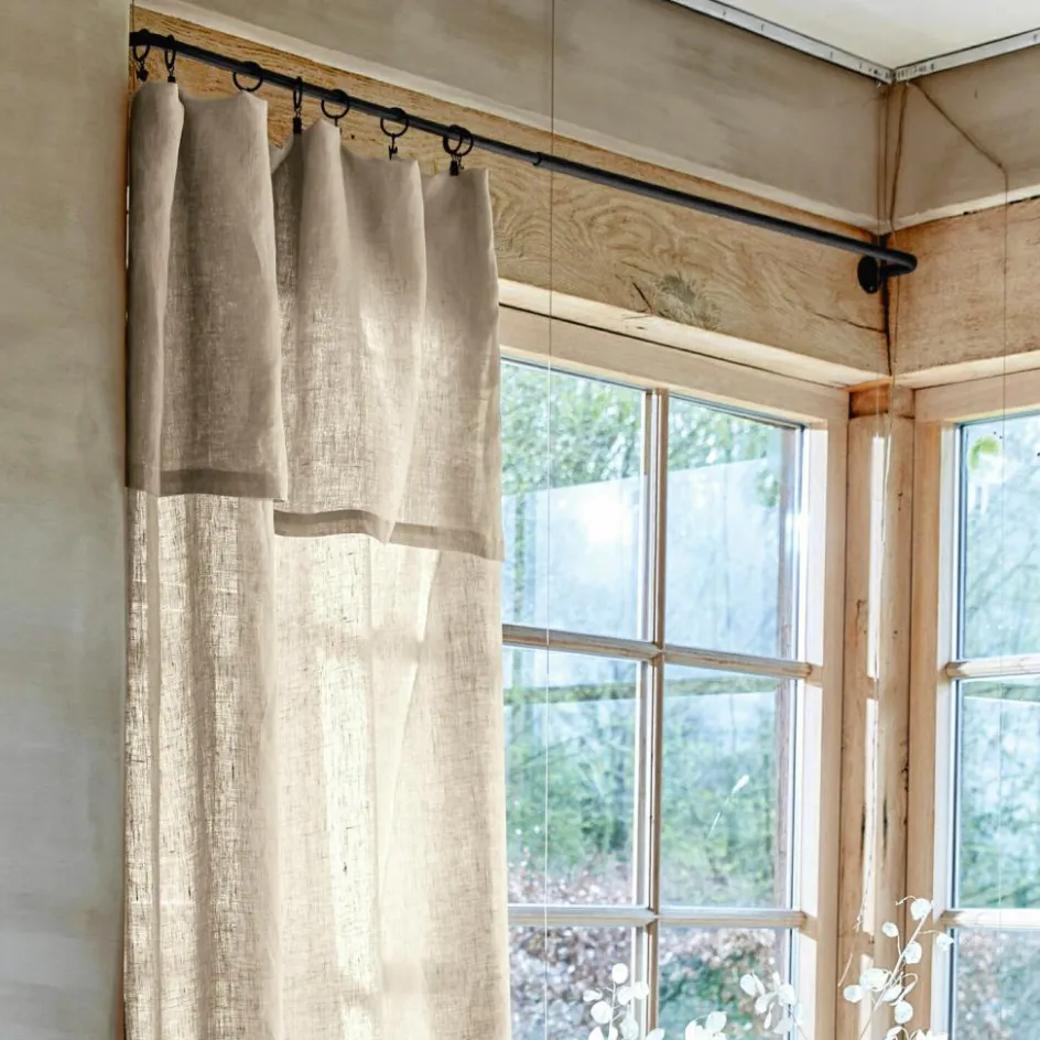 Gardinenstangen & Zubehör|Gardinenstangen & Zubehör^LOBERON Gardinenstange Omara dunkelgrau