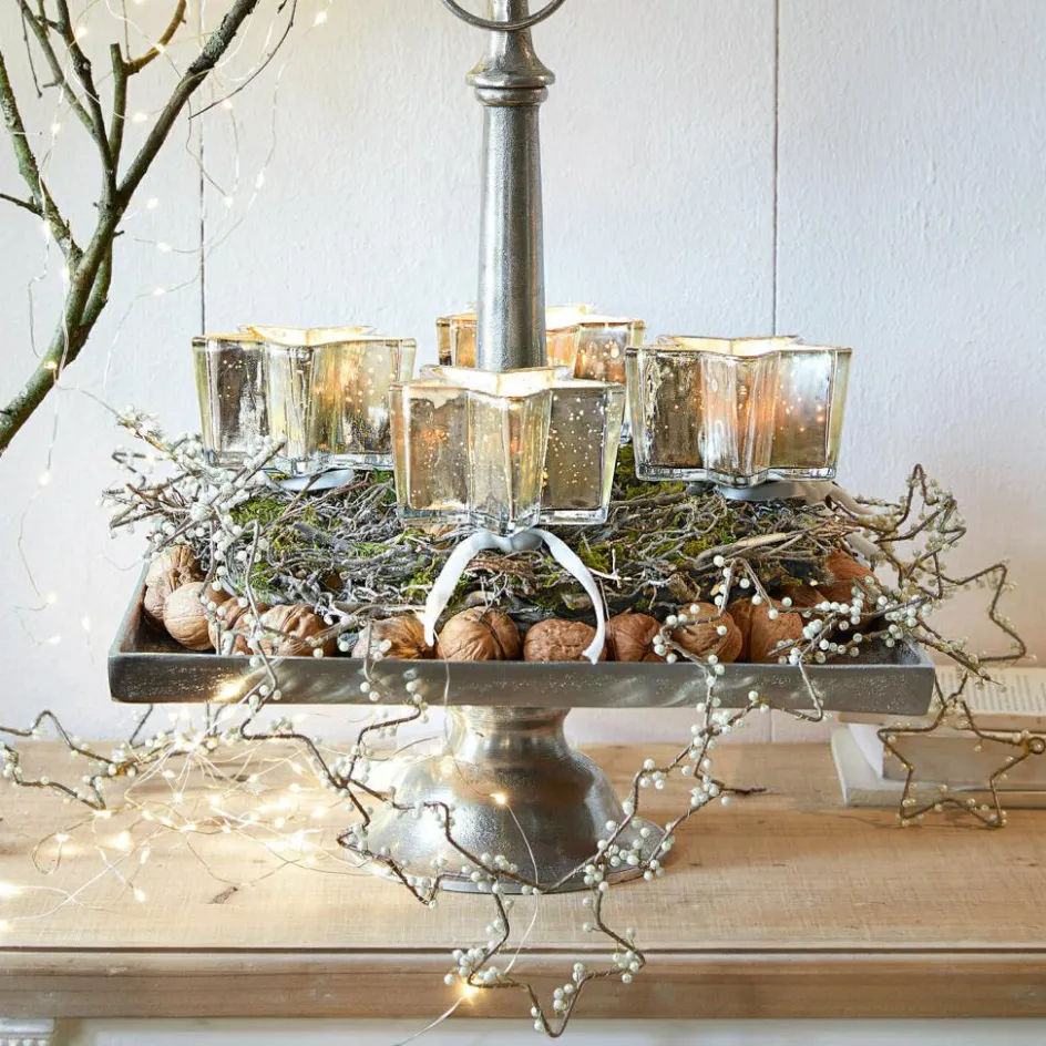 Weihnachtliche Deko-Objekte^LOBERON Girlande Ariane