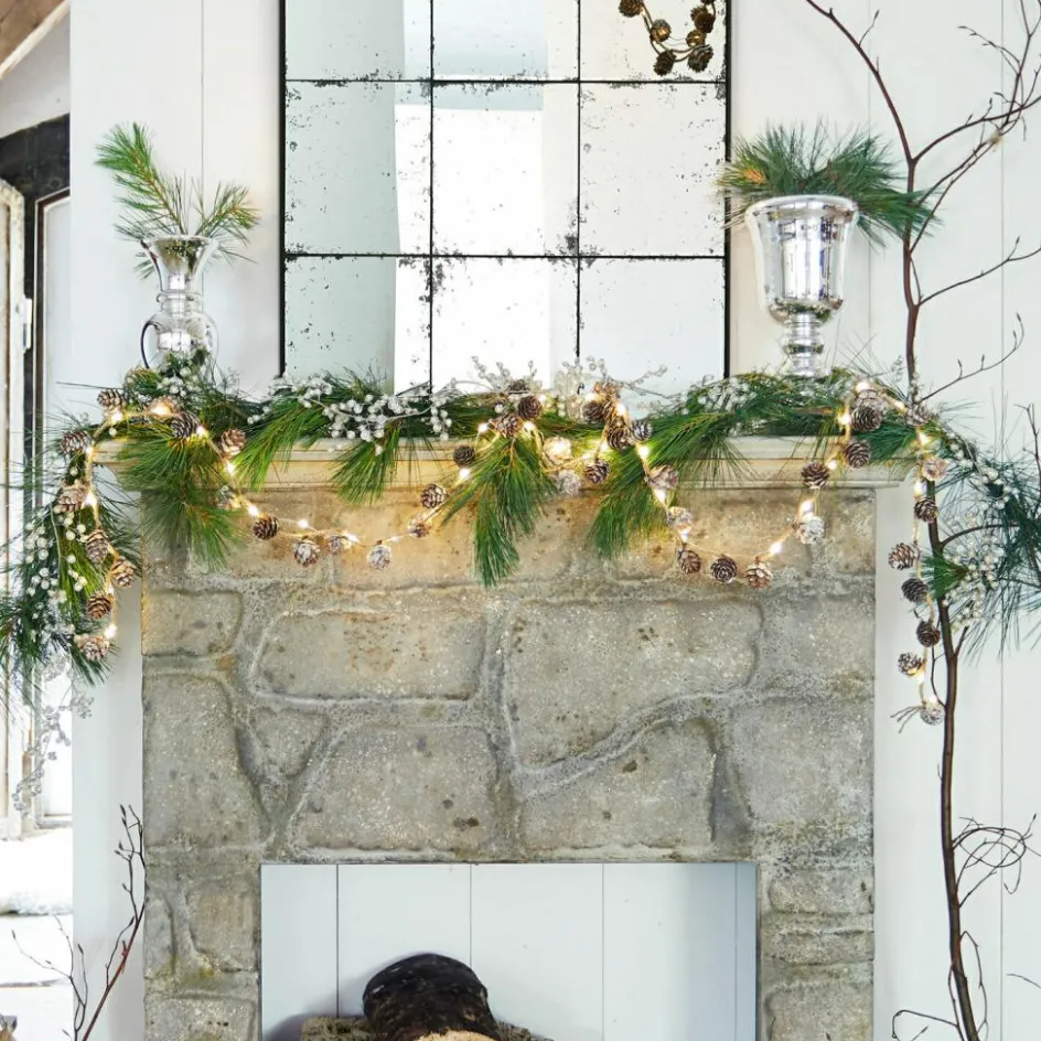 Weihnachtliche Deko-Objekte^LOBERON Girlande Kimi