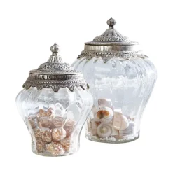 Dosen|Schalen & Dosen^LOBERON Glasdose 2er Set Isaline