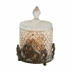 Accessoires & Spielzeug|Futterplätze Für Haustiere^LOBERON Glasdose mit Halterung Kerynna