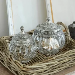 Dosen|Schalen & Dosen^LOBERON Glasdosen 2er Set Madelon