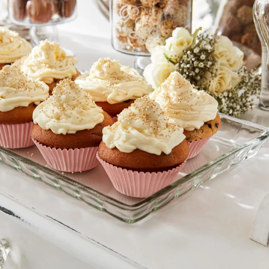 Vorratsdosen & Glasglocken|Vorratsdosen & Glasglocken^LOBERON Glasglocke mit Platte Nelia