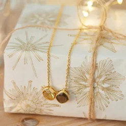 LOBERON Schmuck-Halskette Ovique