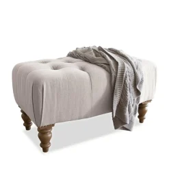 Hocker & Poufs|Sitzmöbel^LOBERON Hocker Durance leinen