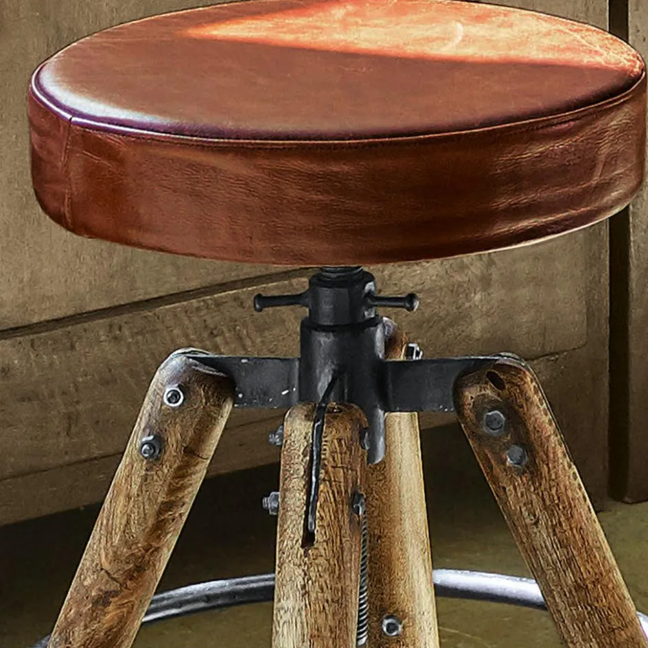 Hocker & Poufs|Sitzmöbel^LOBERON Hocker Twist braun