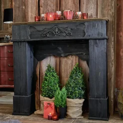 Kaminkonsolen|Kaminkonsolen^LOBERON Kaminkonsole Margaux antikschwarz