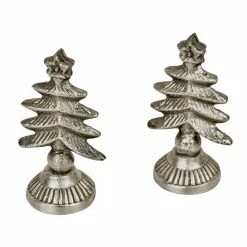 Weihnachtstischdeko^LOBERON Kartenhalter 2er Set Leovian