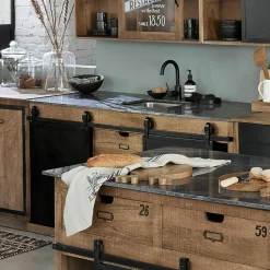 Spülenschränke|Spülenschränke^LOBERON Küchenwaschtisch Oakland