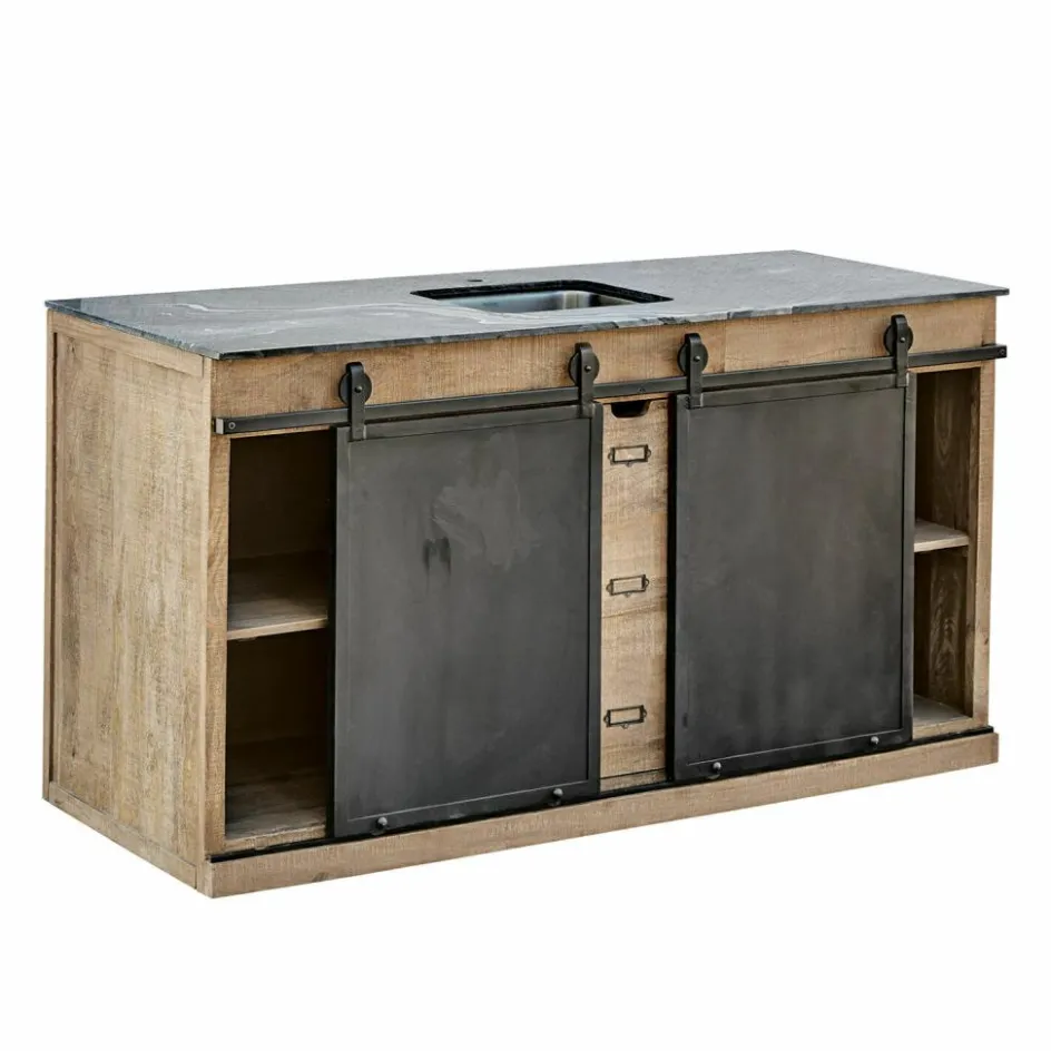 Spülenschränke|Spülenschränke^LOBERON Küchenwaschtisch Oakland