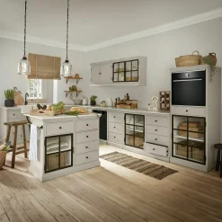 Küchenblöcke|Schränke & Regale^LOBERON Küchenzeile 5er Set Orlévine