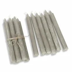 Kerzen|Kerzenhalter^LOBERON Kerze 12er Set Bauceau taupe