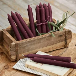 Kerzen|Kerzenhalter^LOBERON Kerze 12er Set Bauceau lila