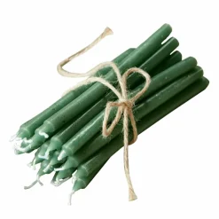 Kerzen|Kerzenhalter^LOBERON Kerze 20er Set Lysarion grün