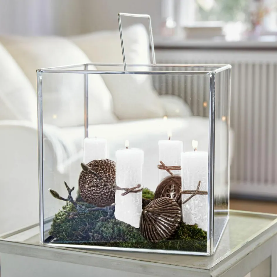 Kerzen|Kerzenhalter^LOBERON Kerze 4er Set Muriel creme