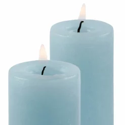 Kerzen|Kerzenhalter^LOBERON Kerze 4er Set Muriel blau