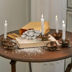 Kerzen|Kerzenhalter^LOBERON Kerze 20er Set Noufa creme