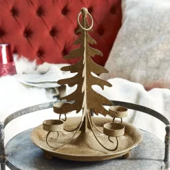 Weihnachtstischdeko|Windlichter, Kerzenständer & Laternen^LOBERON Kerzenhalter Lunvik