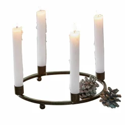 Kerzenständer|Kerzenhalter^LOBERON Kerzenkranz Nazeera