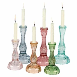 Kerzenständer|Kerzenhalter^LOBERON Kerzenständer 6er Set Moana bunt