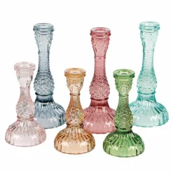 Kerzenständer|Kerzenhalter^LOBERON Kerzenständer 6er Set Moana bunt