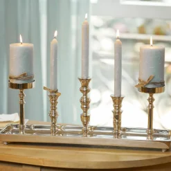 Kerzenständer|Kerzenhalter^LOBERON Kerzentablett Alirra