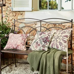 LOBERON Outdoor-Textilien-Kissenhülle 3er Set Camden