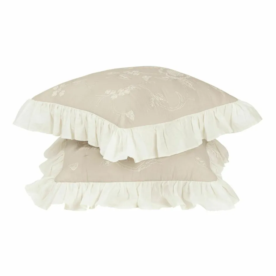 LOBERON Kissenhüllen|Kissen & Kissenhüllen-Kissenhülle 2er Set Clarissa