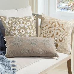 LOBERON Kissenhüllen|Kissen & Kissenhüllen-Kissenhülle 3er Set Emelin