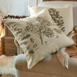 LOBERON Kissenhüllen|Kissen & Kissenhüllen-Kissenhülle 2er Set Pinus