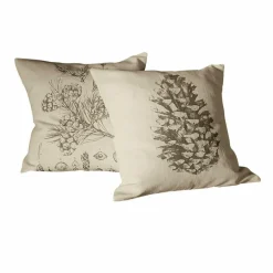 LOBERON Kissenhüllen|Kissen & Kissenhüllen-Kissenhülle 2er Set Pinus