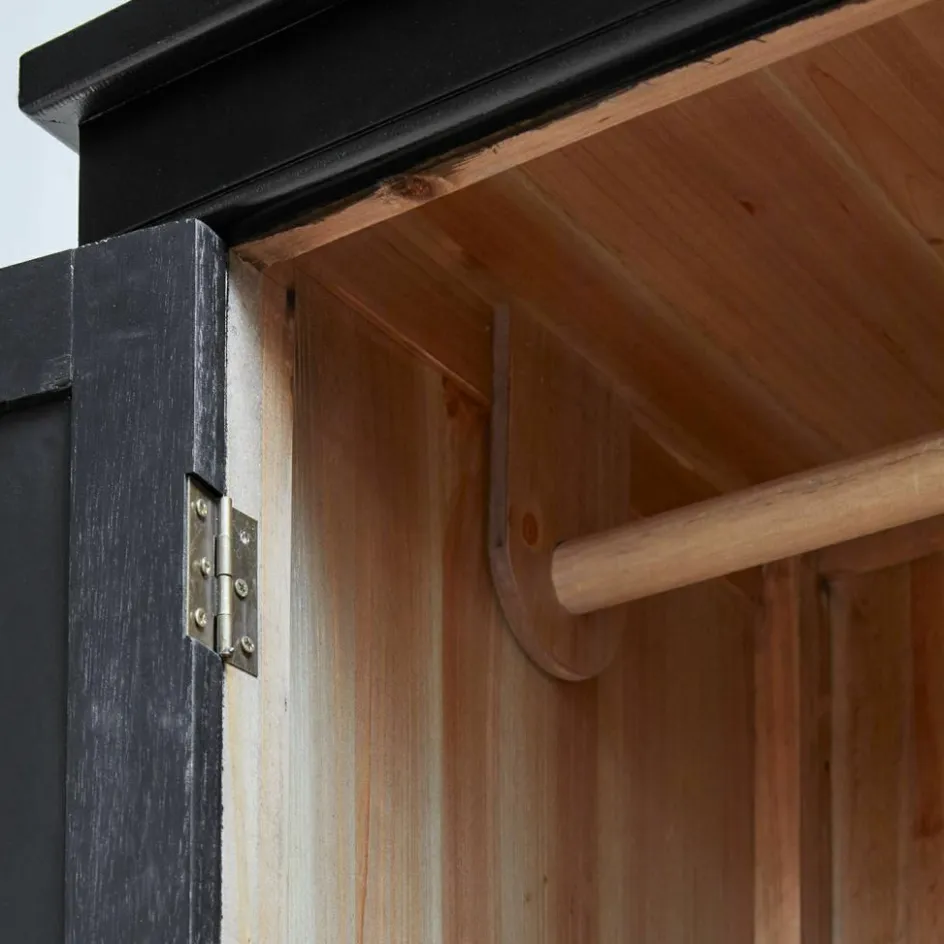 Schränke|Schränke & Regale^LOBERON Kleiderschrank Sirevol antikschwarz