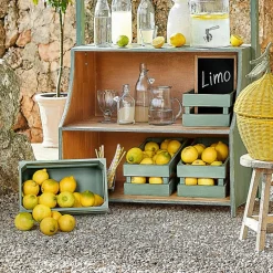 LOBERON Möbel|Körbe & Kisten-Korb 2er Set Éclairon