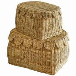 LOBERON Accessoires-Korb 2er Set Glyndon