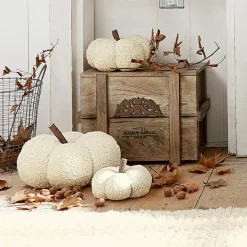 Dekoobjekte|Dekoration^LOBERON Kürbis 3er Set Benjamin