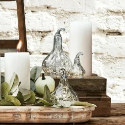 Dekoobjekte|Dekoration^LOBERON Kürbis 3er Set Lacey