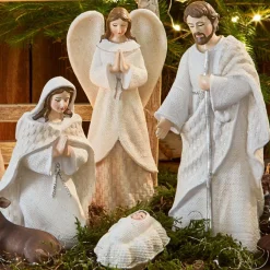 Weihnachtskrippen|Weihnachtsfiguren^LOBERON Krippenfiguren 12er Set Santo